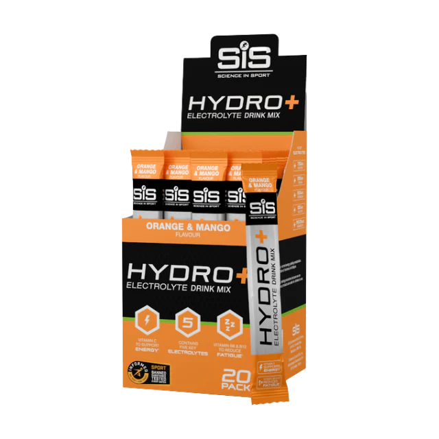 SIS - HYDRO+ Sticks de electrolitos Orange & Mango - Naranja y Mango