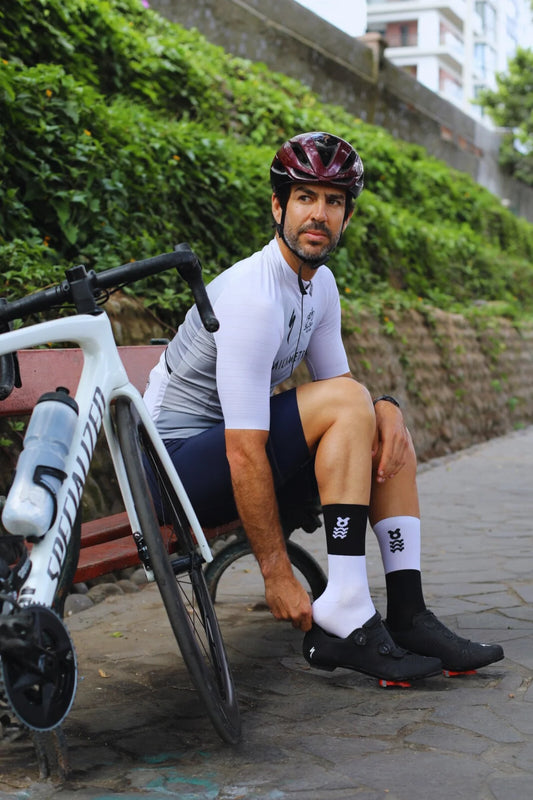 Bunnyhop - Bicolor B&N - Medias