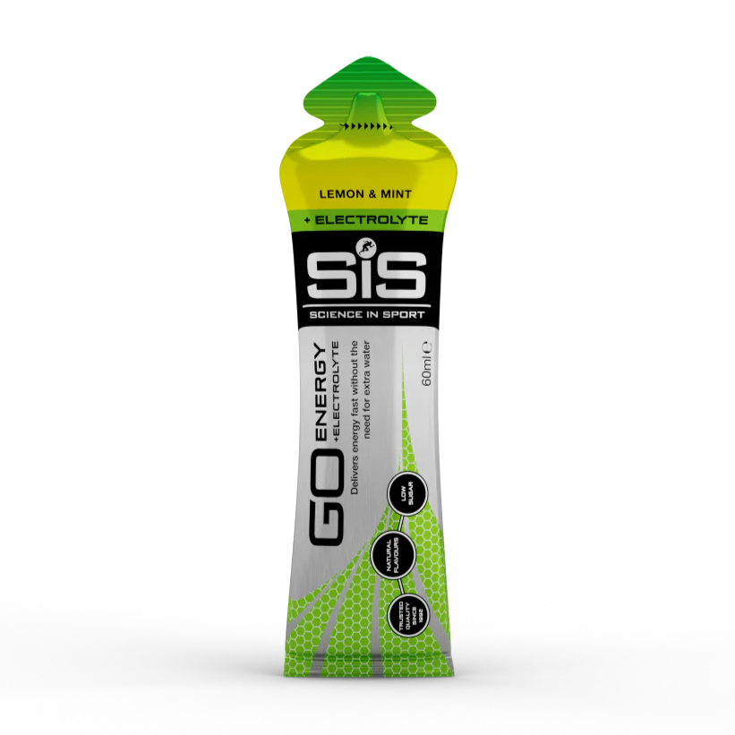SIS - Go Energy + Electrolytes Gels - Geles con Electrolitos - Lemon Mint - Limon Menta