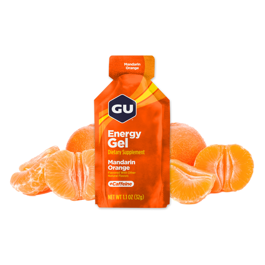 GU Energy Gel – Mandarin Orange (Mandarina) – 20 mg, con cafeína