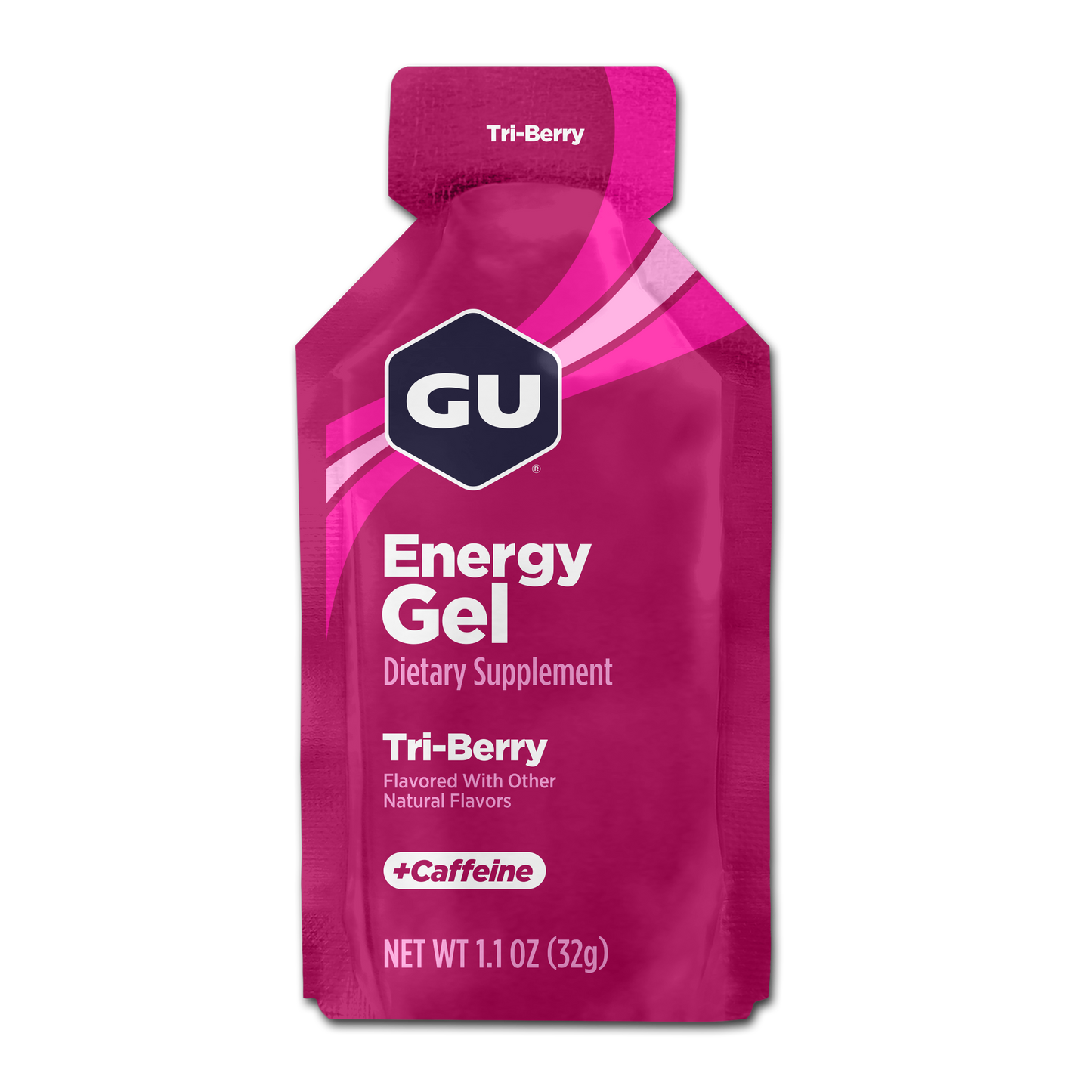 GU Energy Gel – Tri-Berry (Tres Bayas) – sin cafeína