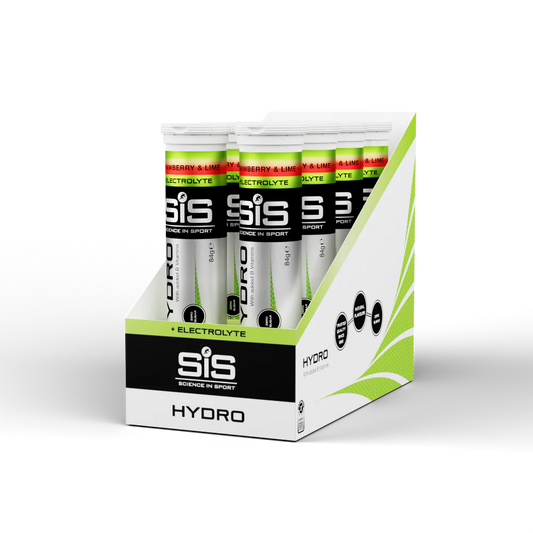 SIS - Go Energy + Electrolytes Tablets - Tabletas Efervescentes con Electrolitos - Strawberry & Lime - Fresa & Lima