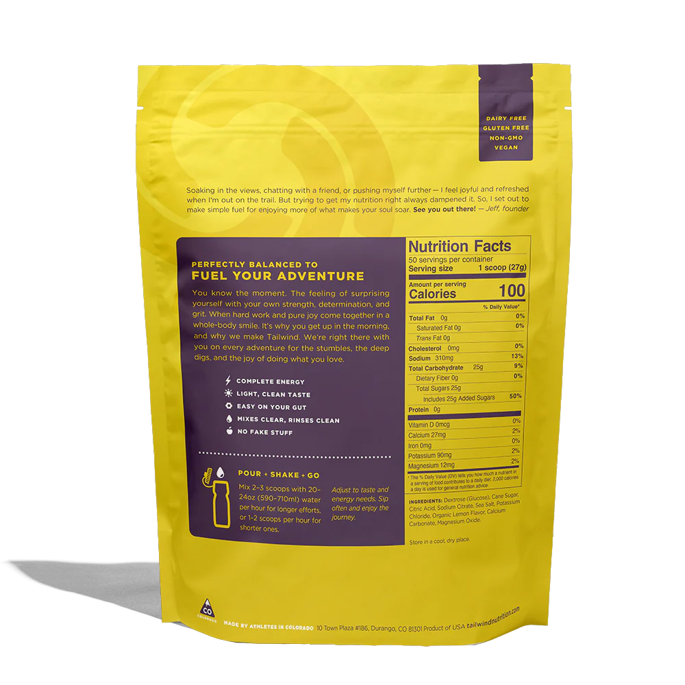 Tailwind - Endurance Fuel - Limon - Lemon