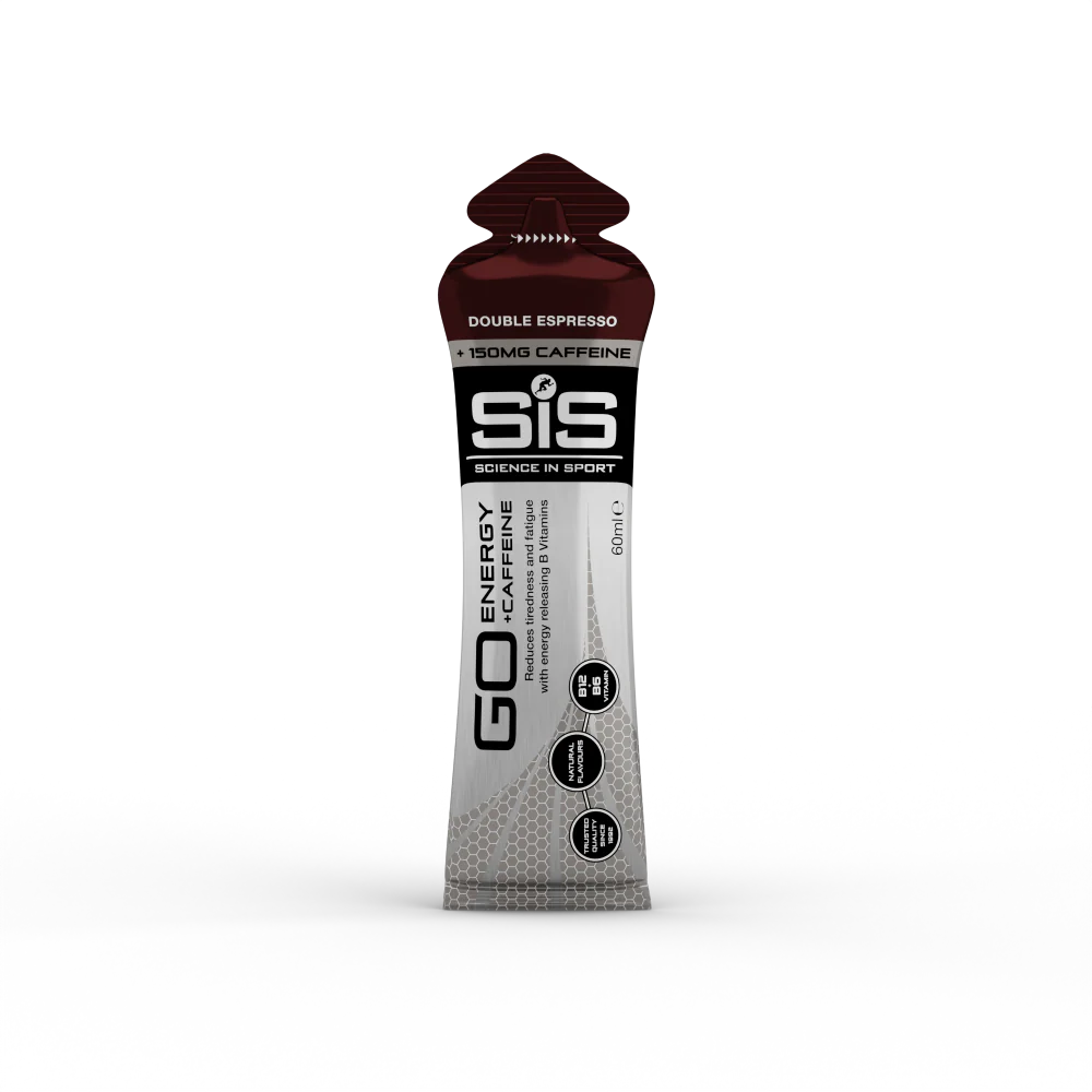SIS - Go Energy - Caffeine Gels - Gel Energetico con cafeina - Double Espresso - Doble Expreso