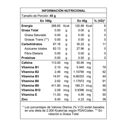 Flooxe - Energy Gel - Berries 50mg Cafeina