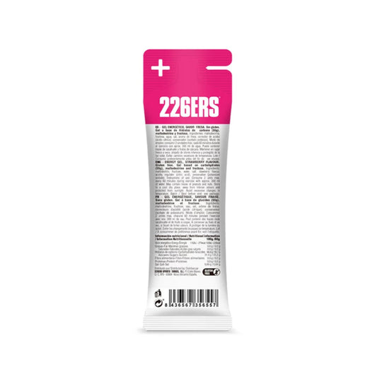226ER High Fructose Gel - Strawberry - Fresa Gel Energizante 80g