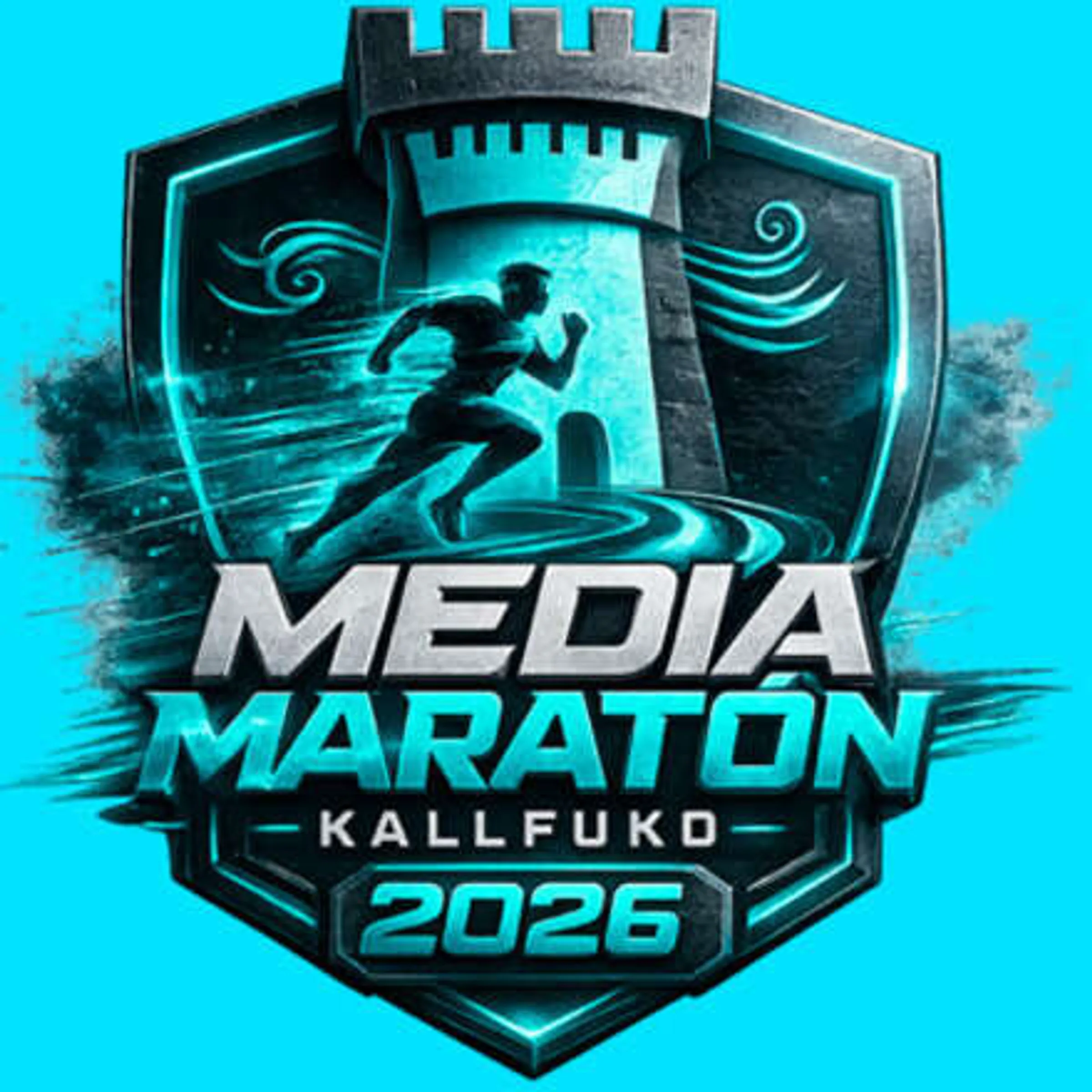 Flyer de Media Maratón Kallfuko Run Fest
