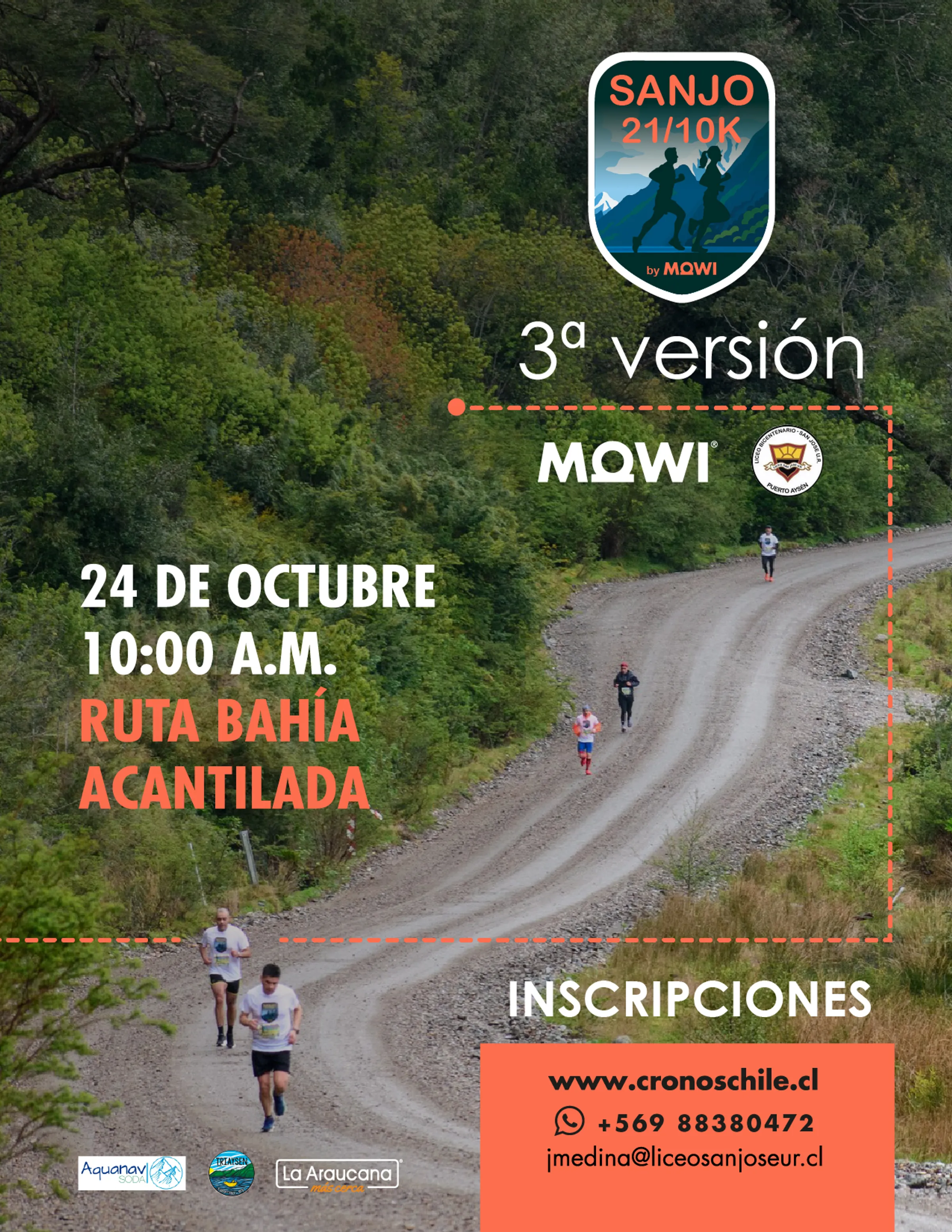 Flyer de Sanjo 10/21K