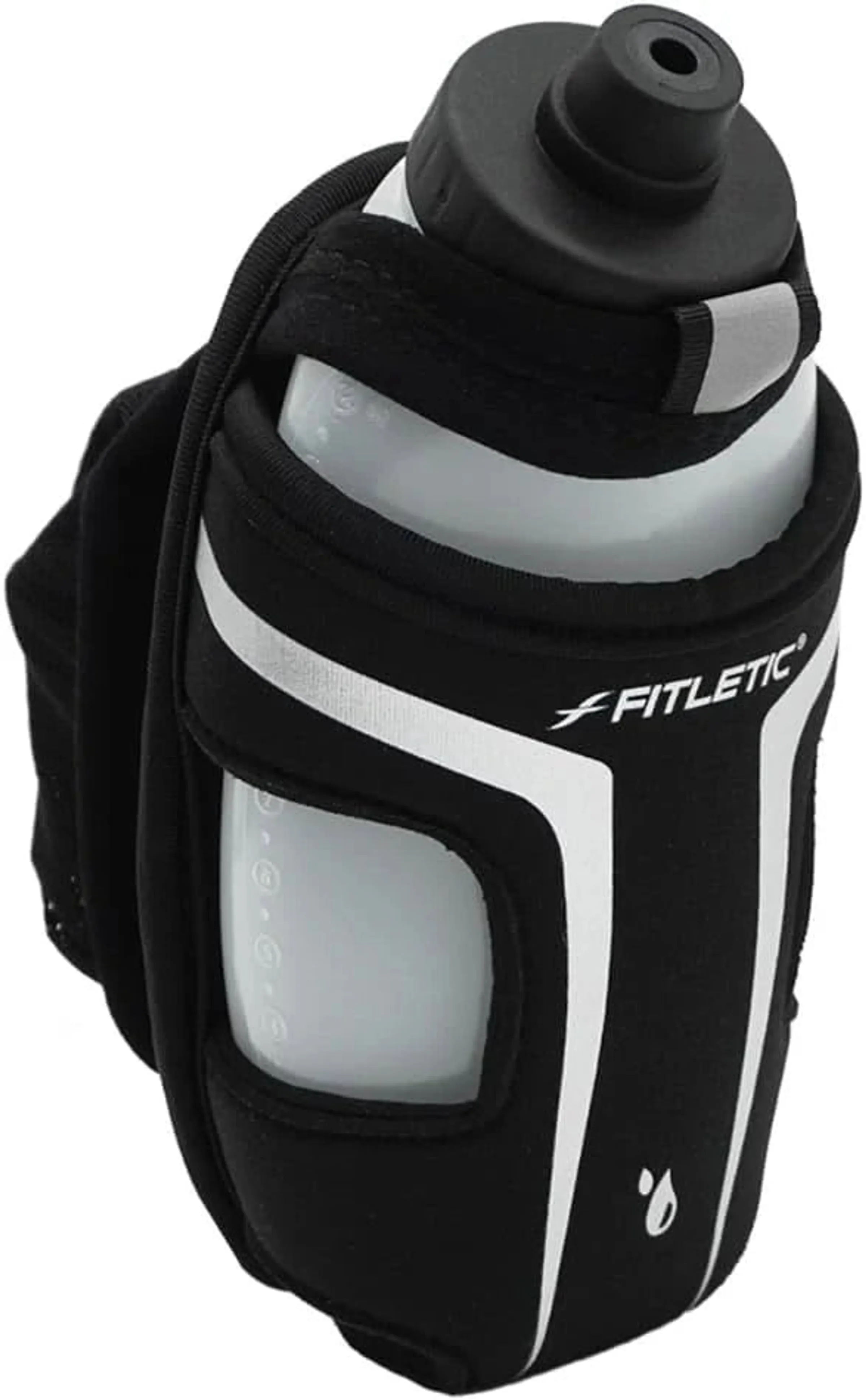 Fitletic Hydra Pocket - Porta botella - Negro