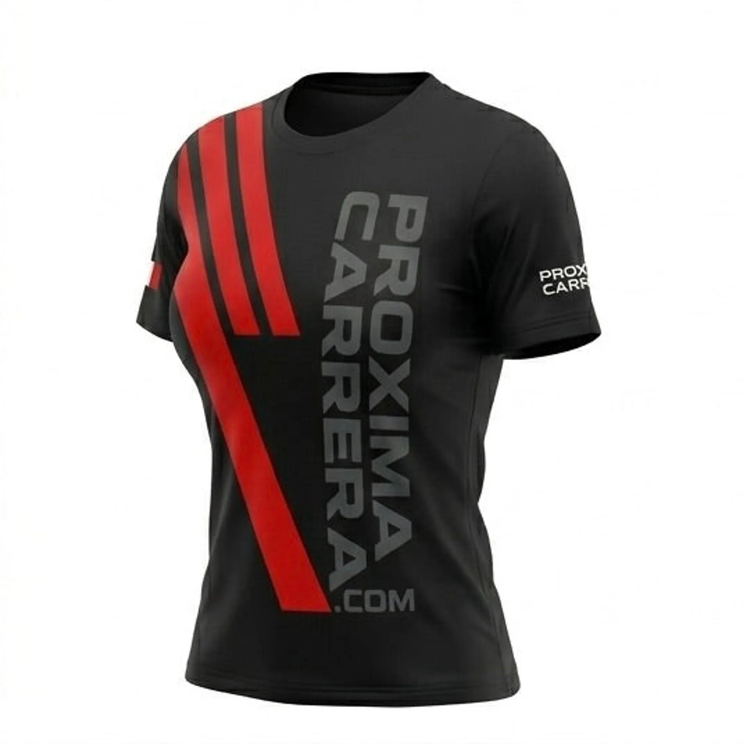 Polo ProximaCarrera - Edición Running Pista Ultra Ligero - Negro Mujer
