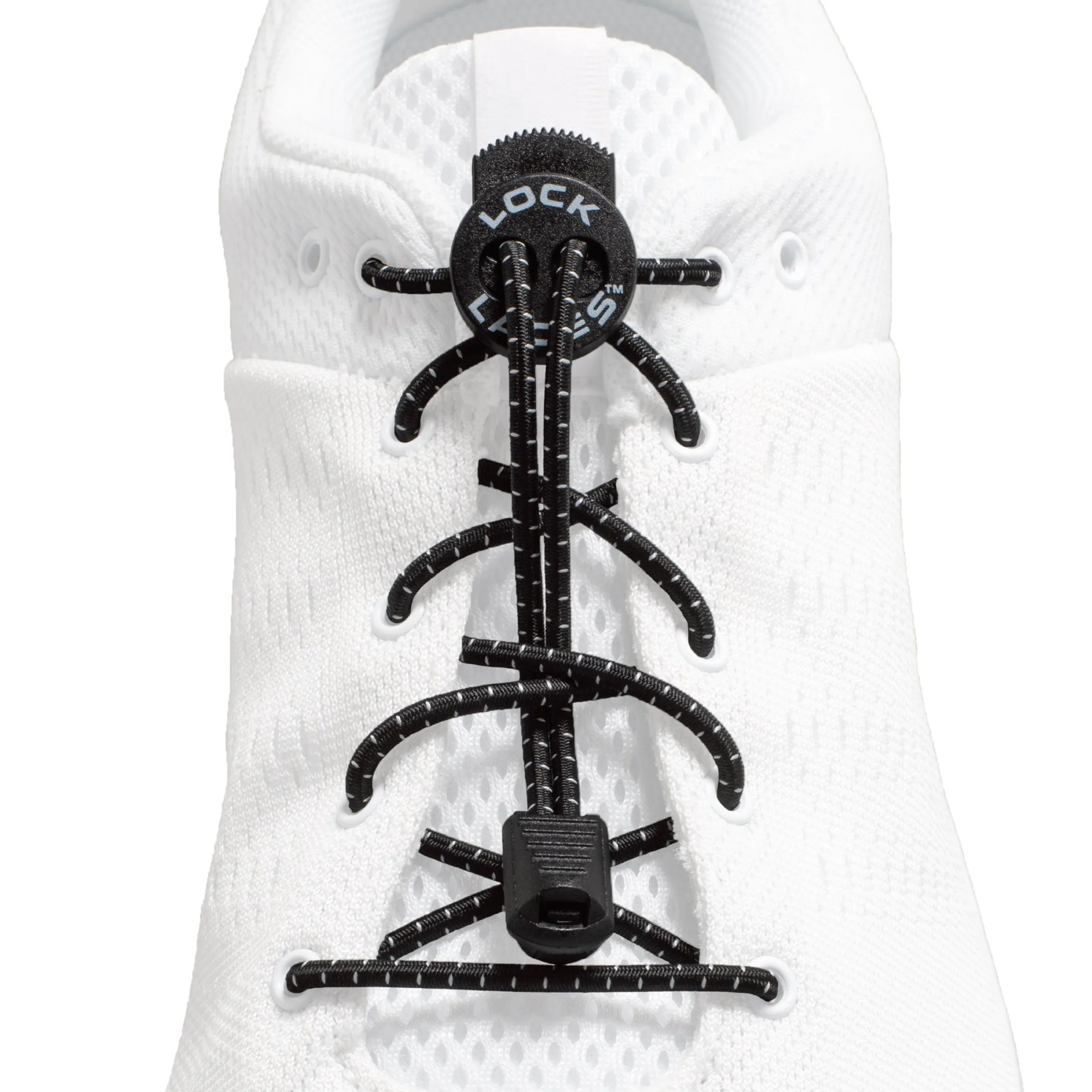 Pasadores elásticos - Lock Laces - Negro