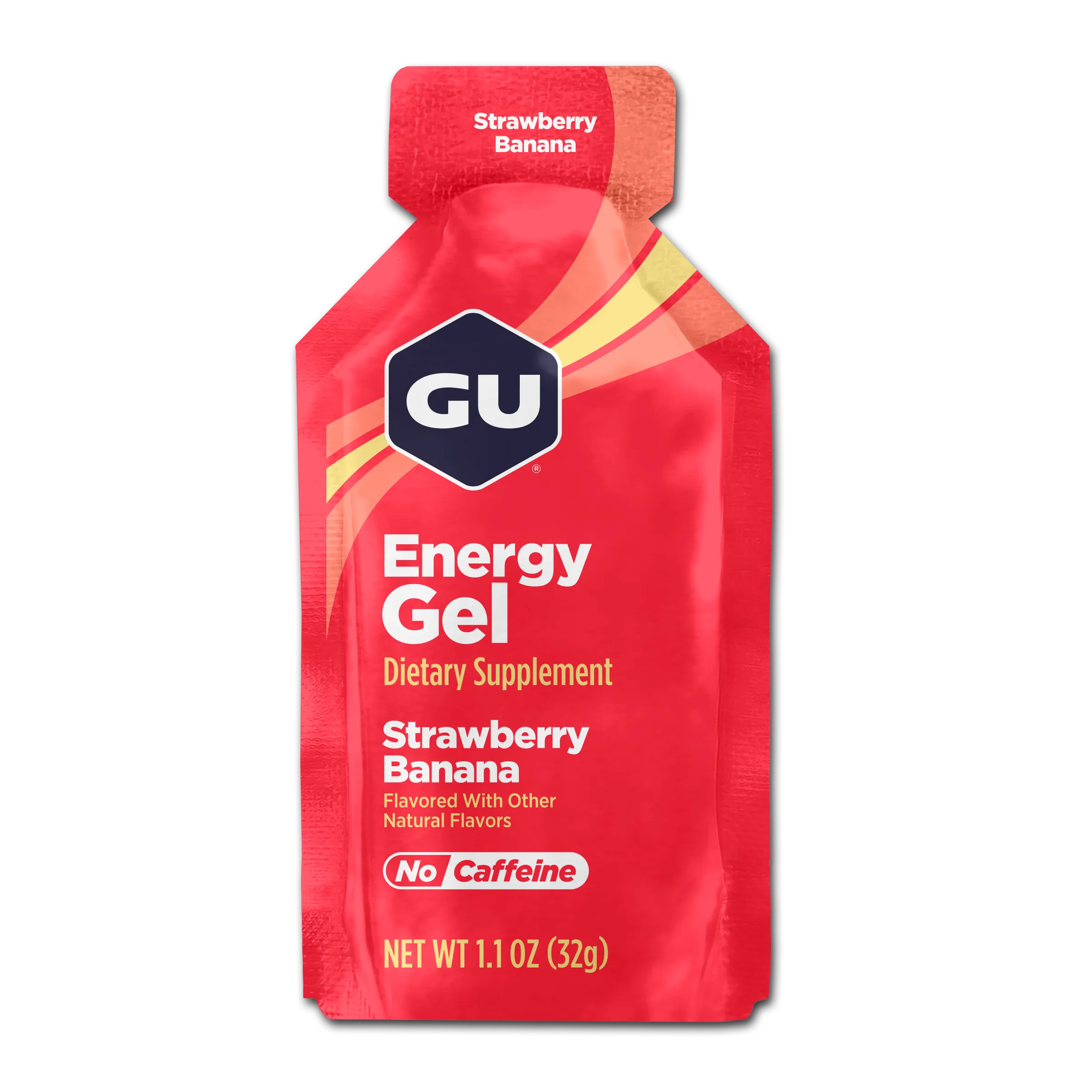 GU Energy Gel – Strawberry Banana (Fresa Plátano) – sin cafeína