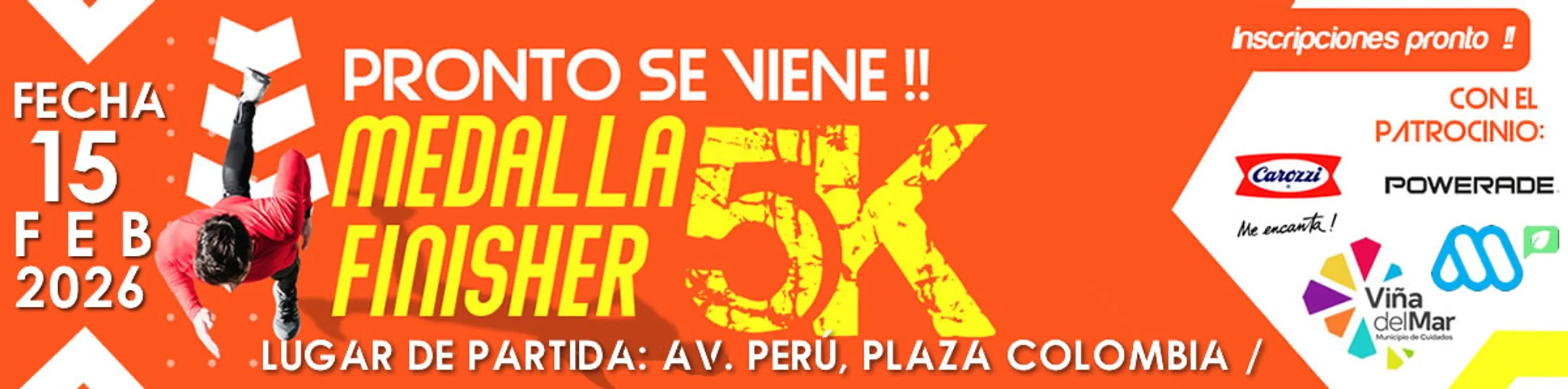 Flyer de Reforest Running Viña del Mar