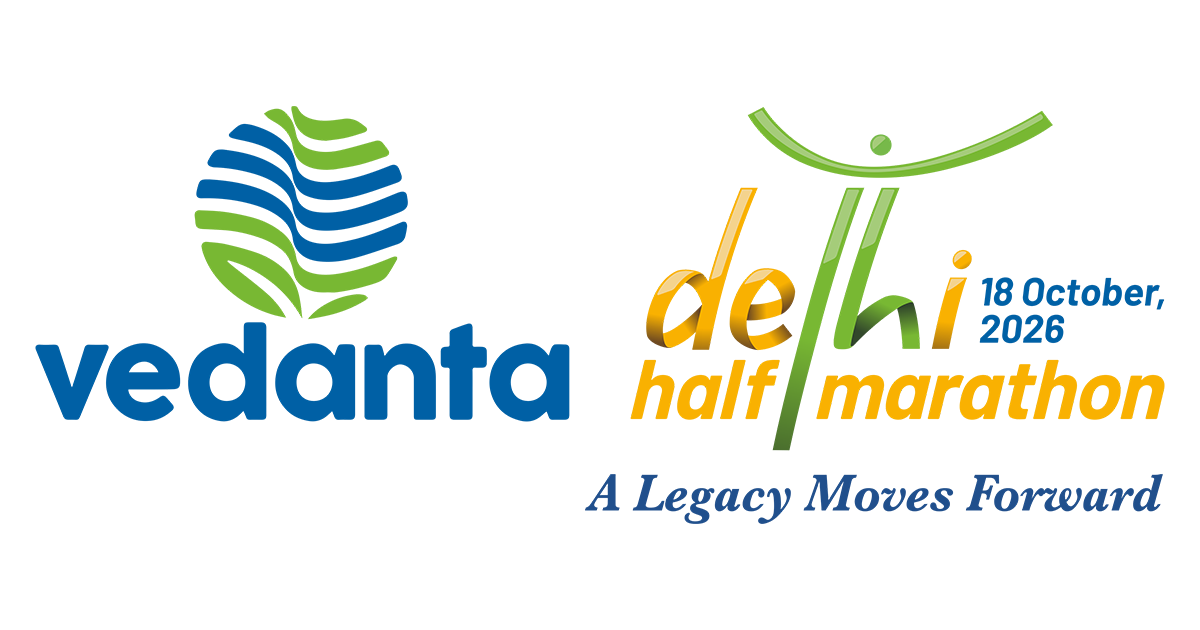 Flyer de Vedanta Delhi Half Marathon 2026