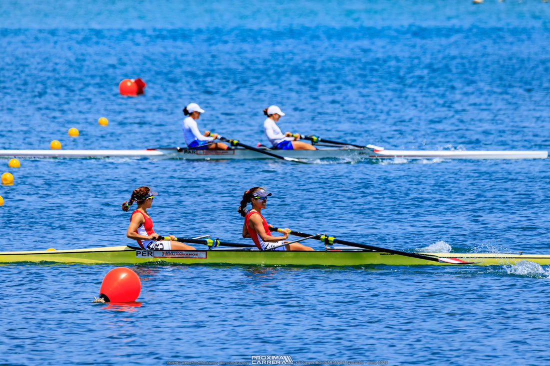 Perú vuelve a dominar en el remo bolivariano.