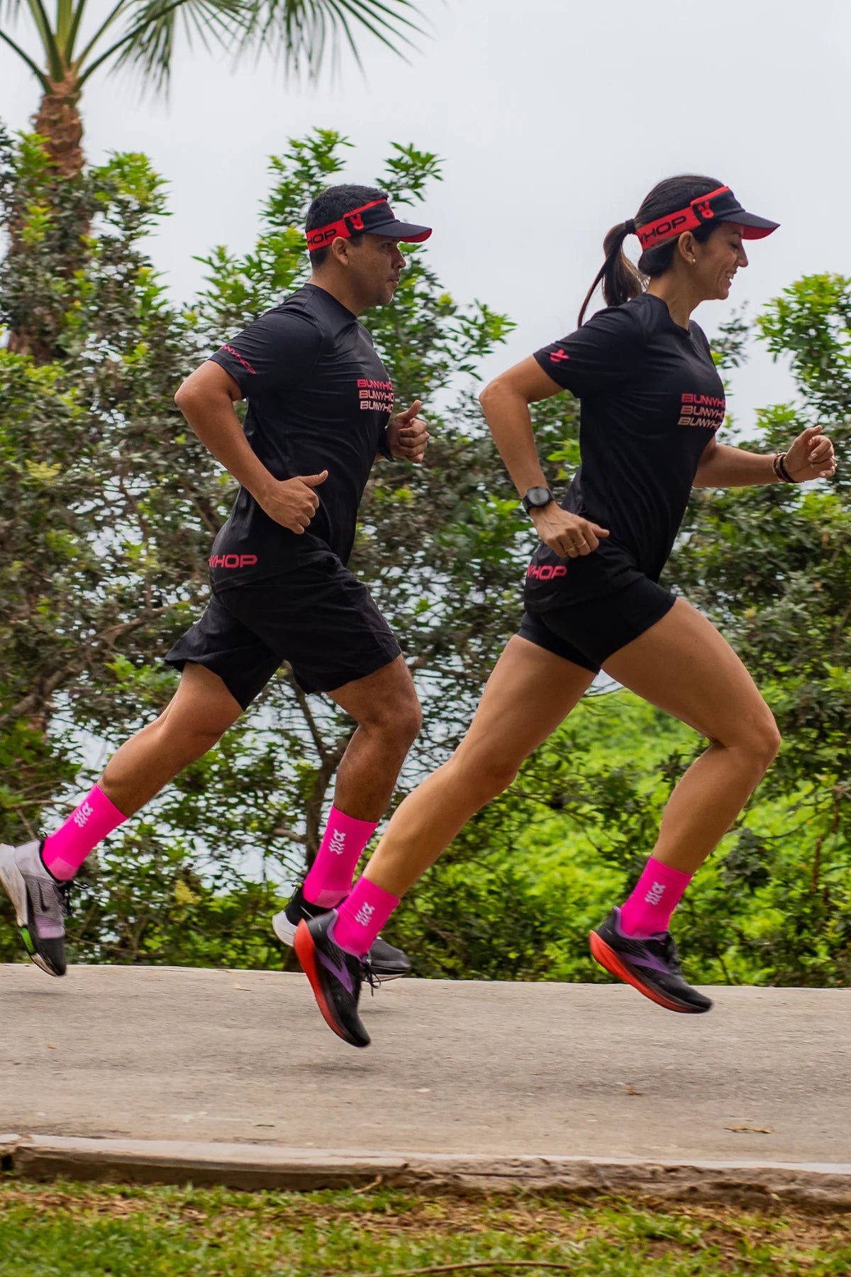 Bunnyhop - Today is Runday Fucsia - Medias
