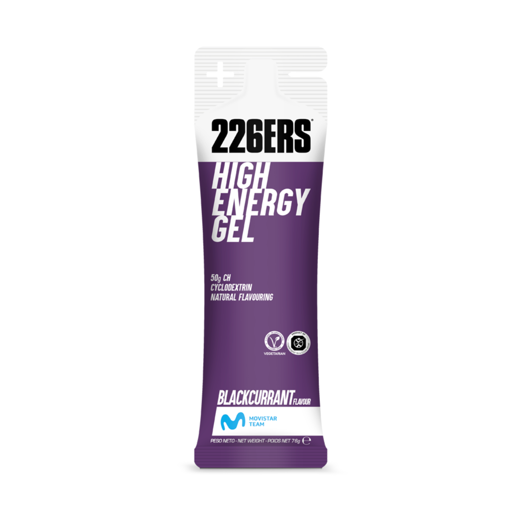 Gel Energizante - 226ER High Energy Gel - Blackcurrant - 1g BCAA
