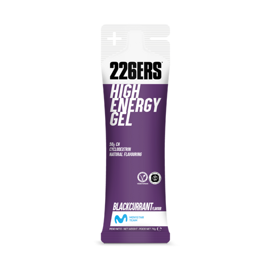 Gel Energizante - 226ER High Energy Gel - Blackcurrant - 1g BCAA