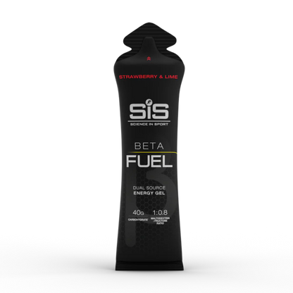 SIS - Beta Fuel Gel - Gel Energetico - Strawberry&Lime - Fresa Lima