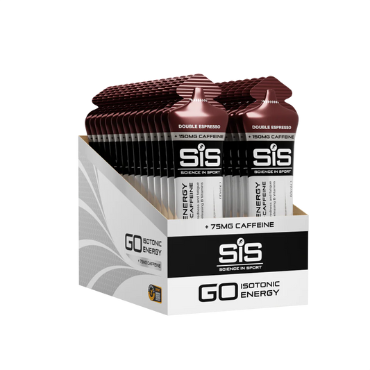 SIS - Go Energy - Caffeine Gels - Gel Energetico con cafeina - Double Espresso - Doble Expreso