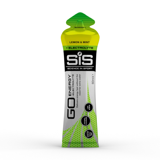 SIS - Go Energy + Electrolytes Gels - Geles con Electrolitos - Lemon Mint - Limon Menta