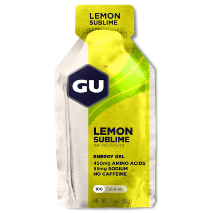 GU Energy Gel – Lemon Sublime (Limón) – sin cafeína