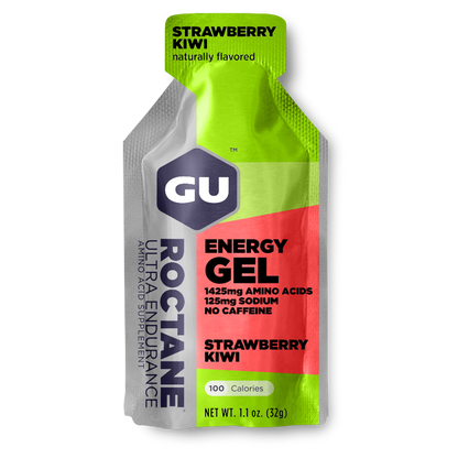 GU Roctane Gel – Kiwi Strawberry (Kiwi & Fresa) – 35 mg, con cafeína
