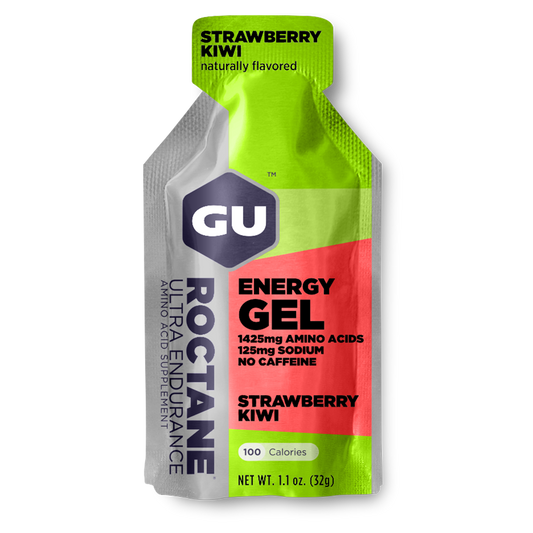 GU Roctane Gel – Kiwi Strawberry (Kiwi & Fresa) – 35 mg, con cafeína
