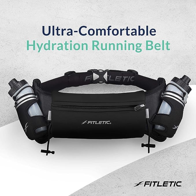 Fitletic Hydra 16 - Cinturón de Hidratación - Negro