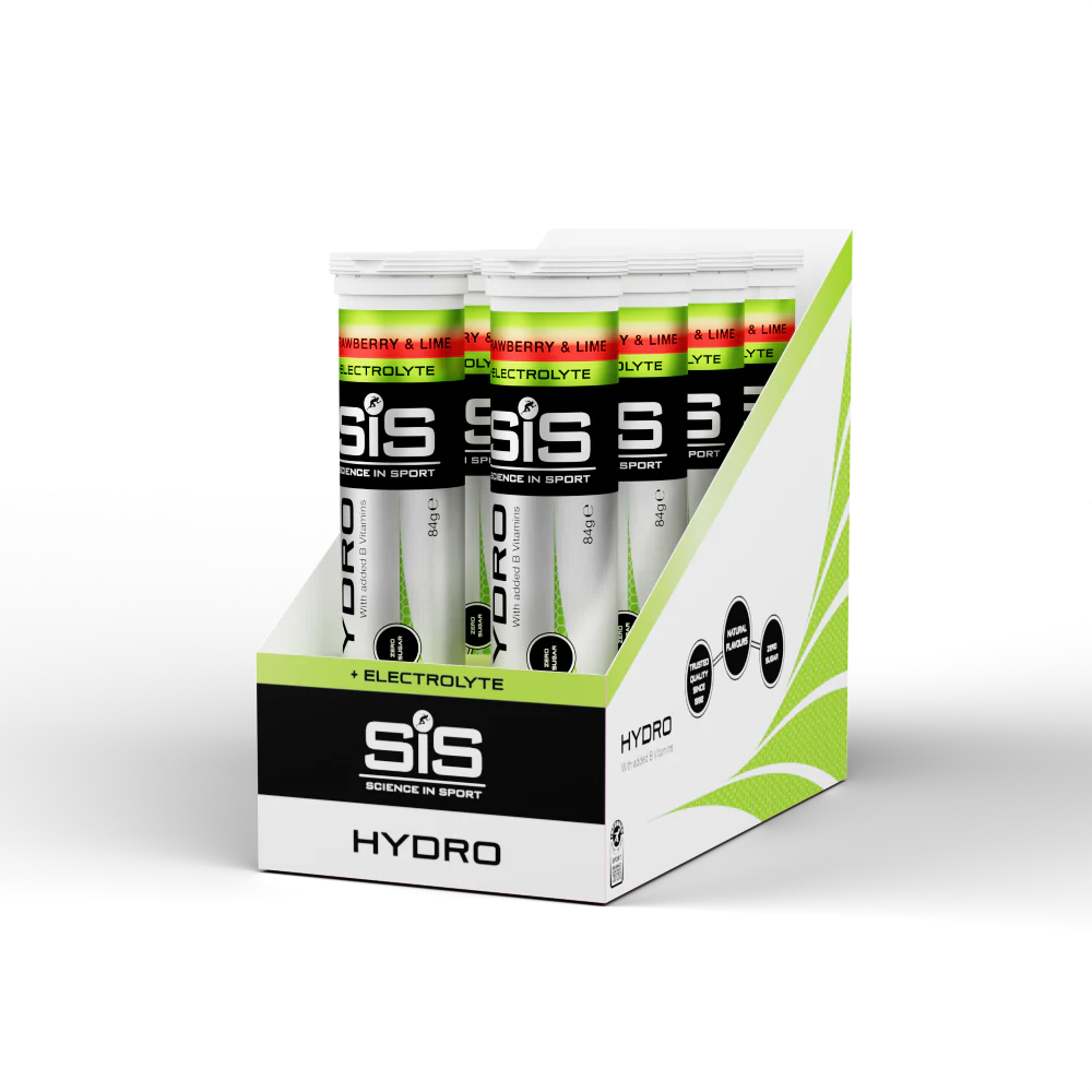 SIS - Go Energy + Electrolytes Tablets - Tabletas Efervescentes con Electrolitos - Strawberry &amp; Lime - Fresa &amp; Lima