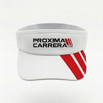 Visera Running Bocco - Ligereza y Protección Solar Blanco