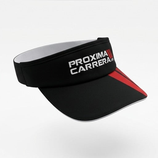Visera Running Bocco - Ligereza y Protección Solar Negro