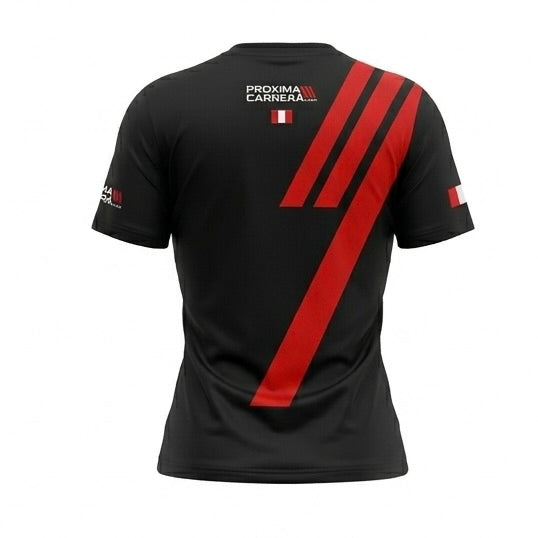 Polo ProximaCarrera - Edición Running Pista (Ultra Ligero) Negro Mujer