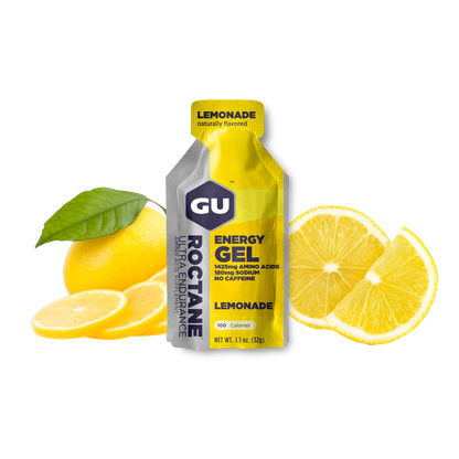 GU Roctane Gel – Lemonade (Limonada) – sin cafeína