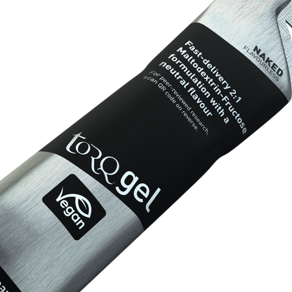TORQ Energy Gel – Naked (sabor neutral), sin cafeína, 45 g