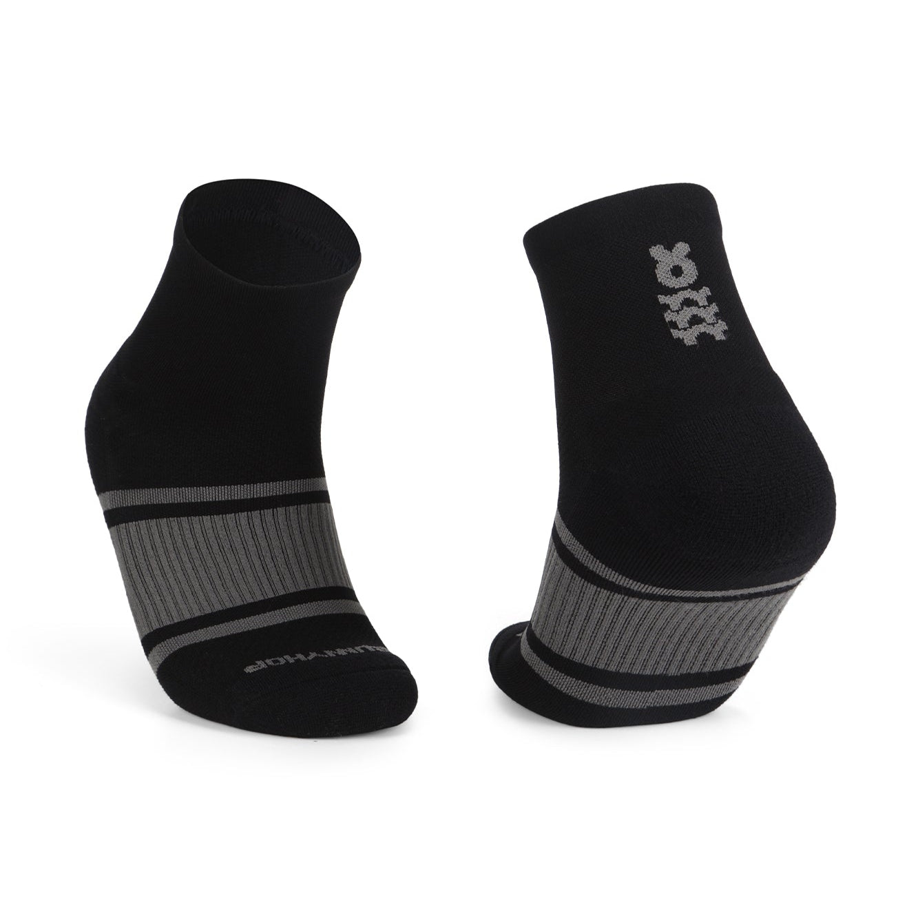 Bunnyhop - Tobillera Negra Gris - Medias