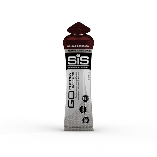 SIS - Go Energy - Caffeine Gels - Gel Energetico con cafeina - Double Espresso - Doble Expreso