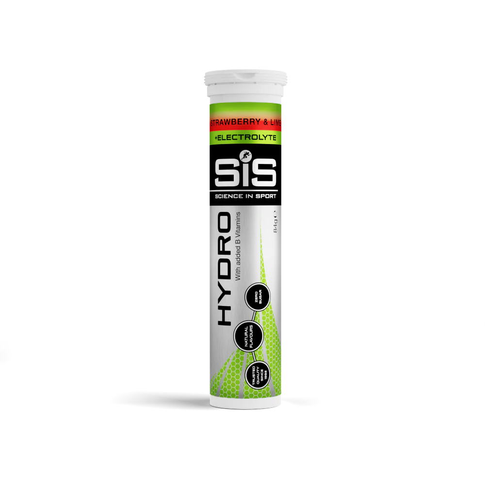 SIS - Go Energy + Electrolytes Tablets - Tabletas Efervescentes con Electrolitos - Strawberry &amp; Lime - Fresa &amp; Lima