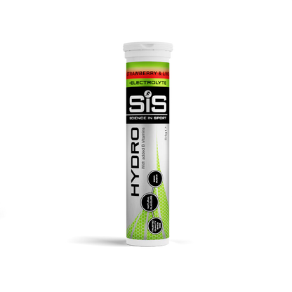 SIS - Go Energy + Electrolytes Tablets - Tabletas Efervescentes con Electrolitos - Strawberry &amp; Lime - Fresa &amp; Lima