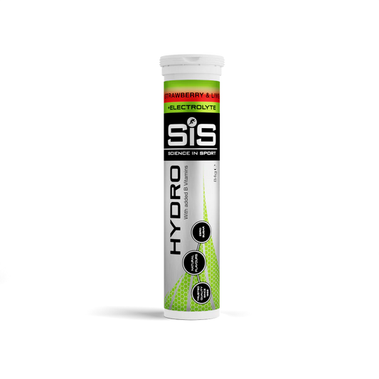 SIS - Go Energy + Electrolytes Tablets - Tabletas Efervescentes con Electrolitos - Strawberry &amp; Lime - Fresa &amp; Lima
