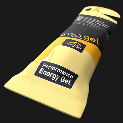 TORQ Energy Gel – Lemon Drizzle (limón con glaseado), sin cafeína, con electrolitos, 45 g
