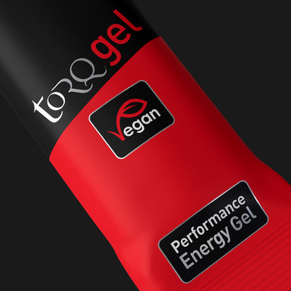 TORQ Energy Gel – Strawberry Yoghurt (fresa con yogur), sin cafeína, con electrolitos, 45 g