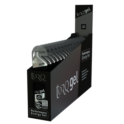 TORQ Energy Gel – Naked (sabor neutral), sin cafeína, 45 g