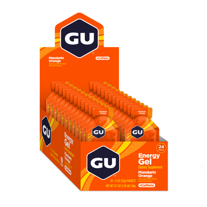 GU Energy Gel – Mandarin Orange (Mandarina) – 20 mg, con cafeína